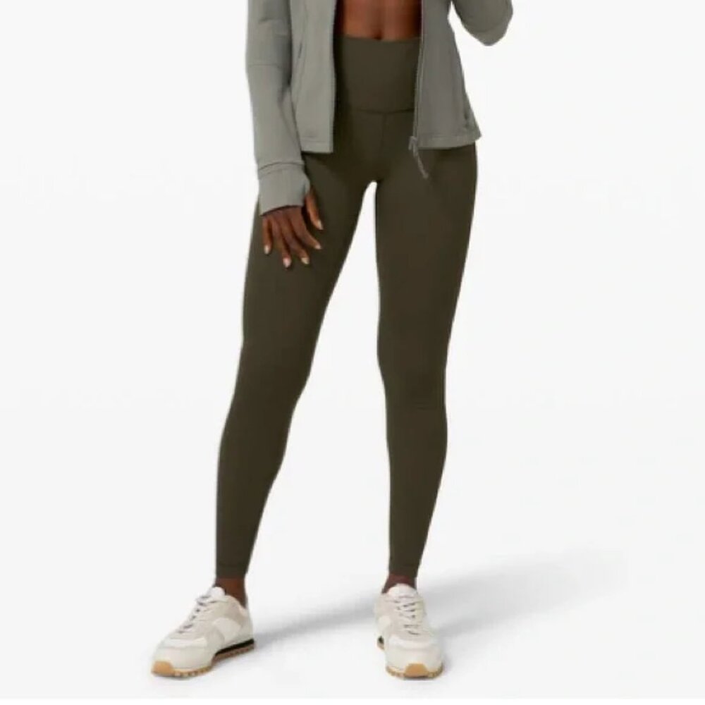 Lululemon green Wunder‎ Under High-Rise Tight leggings size 4